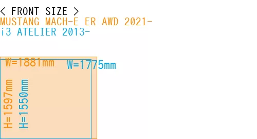 #MUSTANG MACH-E ER AWD 2021- + i3 ATELIER 2013-